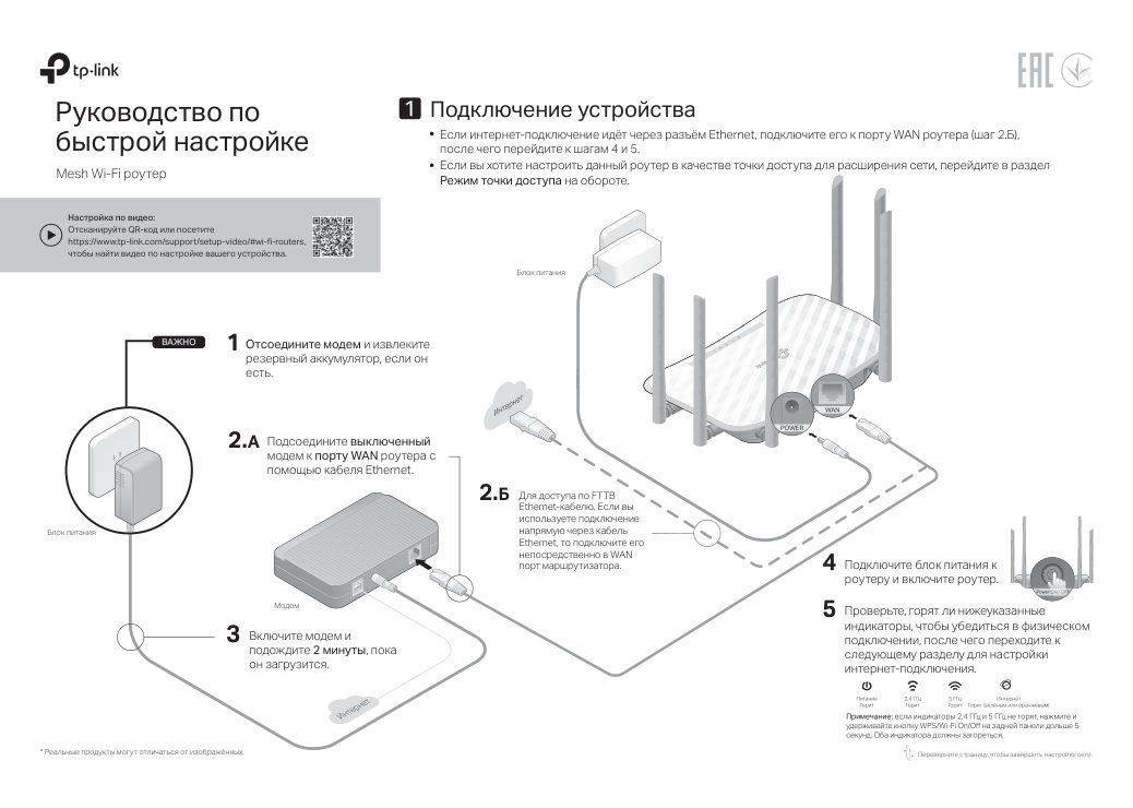 Wi-Fi роутер TP-Link Archer C86