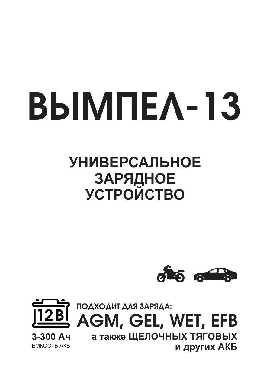 Зарядное устройство Вымпел-13