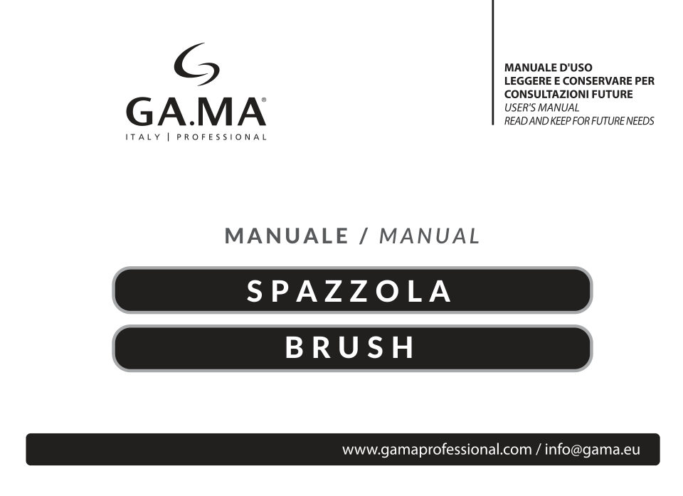 Фен-щетка GA.MA AVOCADO POWER 3D черный/зеленый